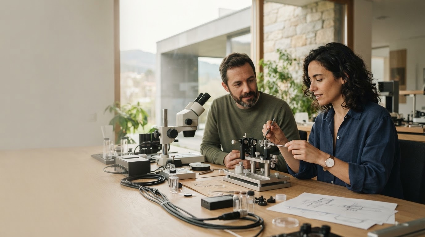 Quilla Fondorio — panel de análisis financiero con curva de rendimiento sobre fondo verde